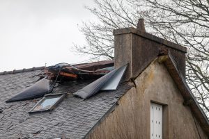 Hail damage to property in Vancouver WA requiring storm damage restoration