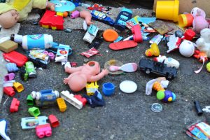 Mold removal from children's play area in Vancouver WA home