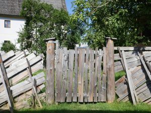 Fence damaged by storm requiring storm damage repair in Vancouver WA