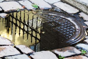 Sewage overflow flooding in Vancouver WA property requiring emergency cleanup
